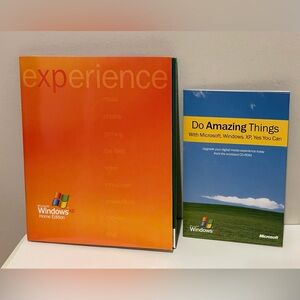 PC 2002 Microsoft Windows Home Edition Operating System + Windows Media Player 9